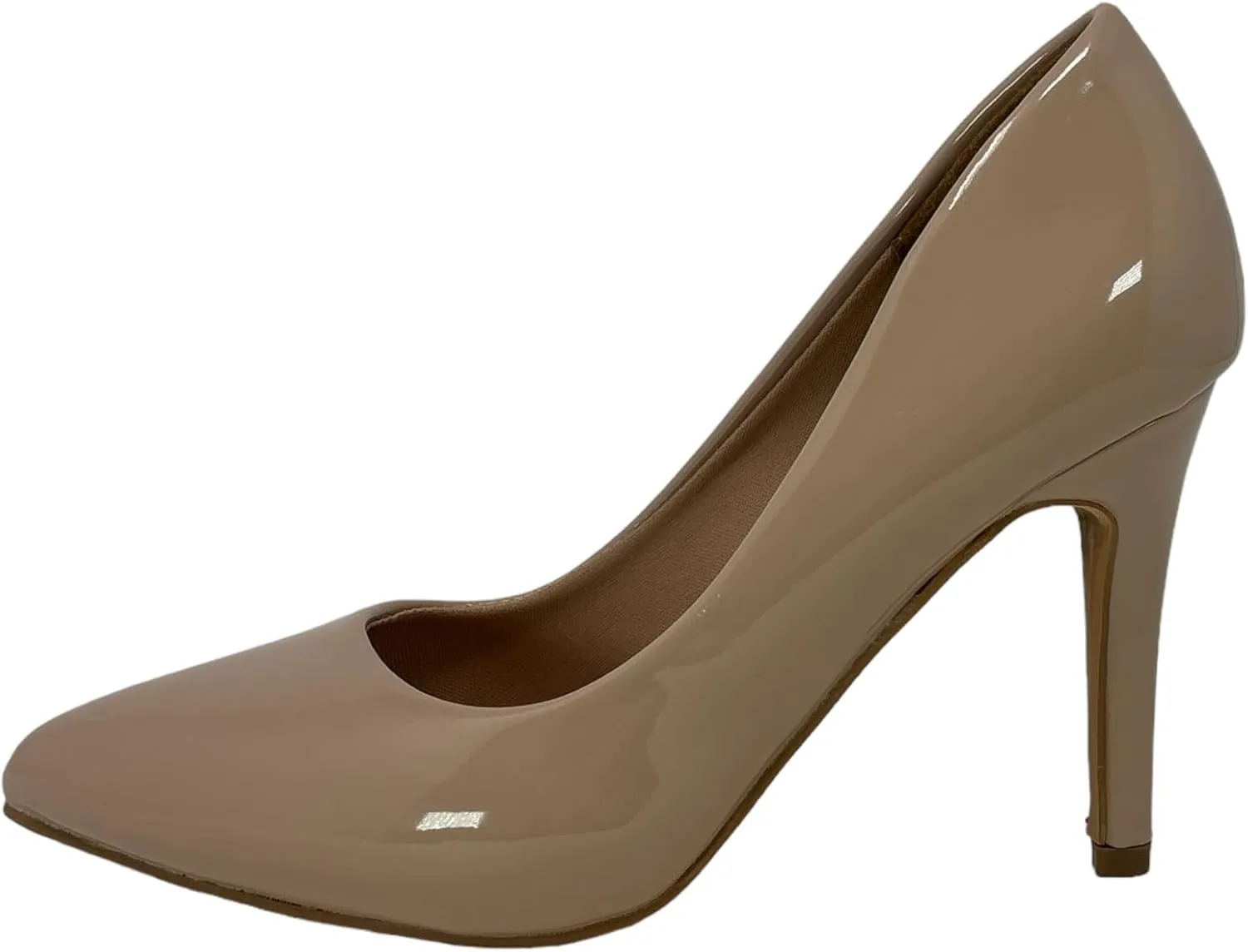 | Women Trendy Pumps, Pointed Toe High Heel 4 inch/10cm Party Stiletto Heels Shoes