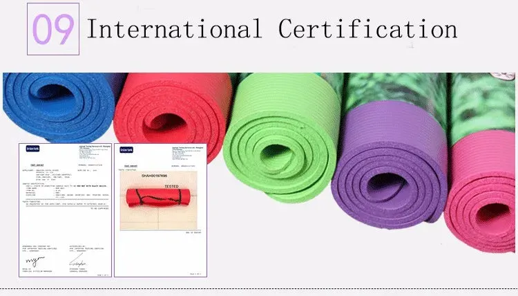 10mm Thick Non-Slip Folding Exercise Yoga Mat