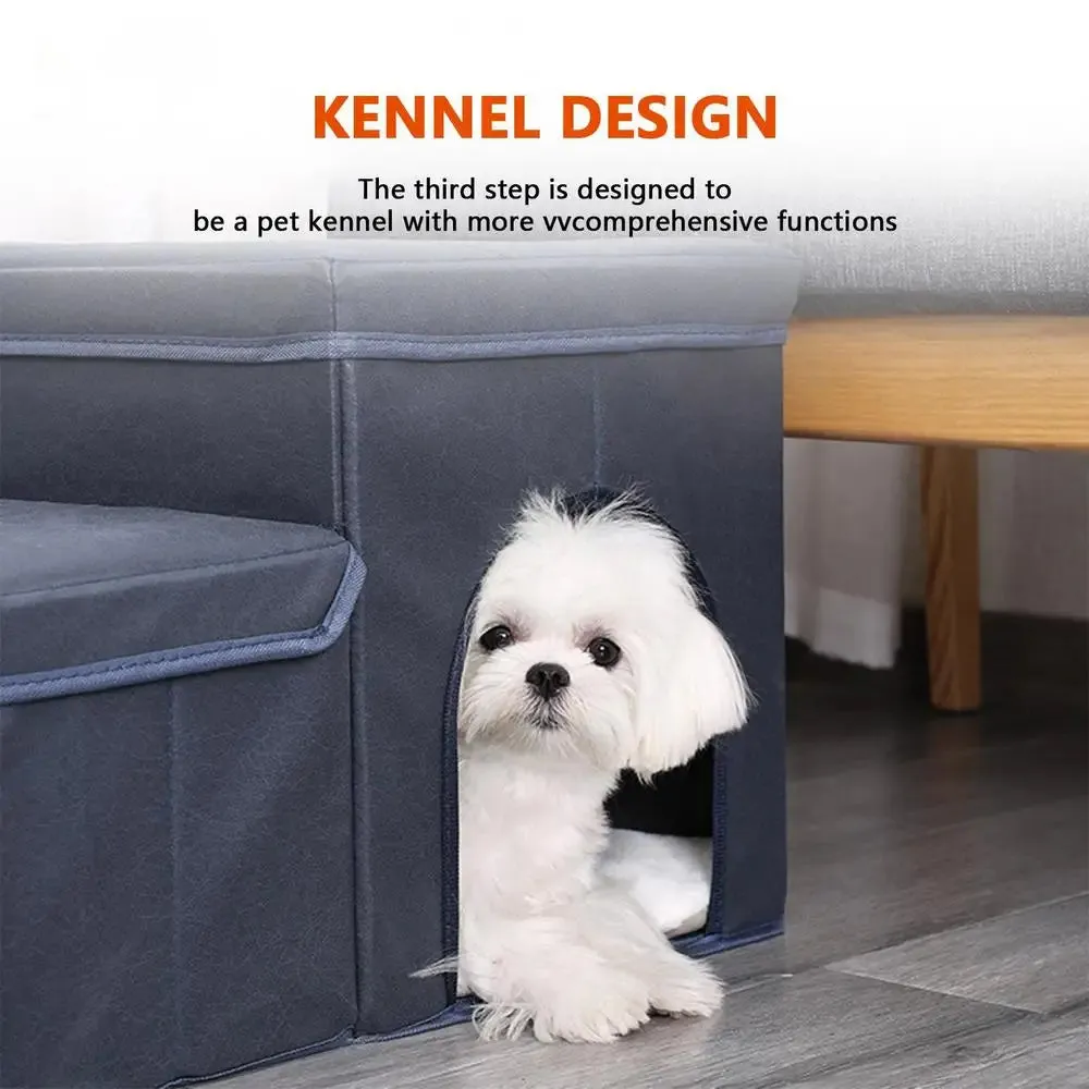 3 Steps Dog Stairs & Kennel
