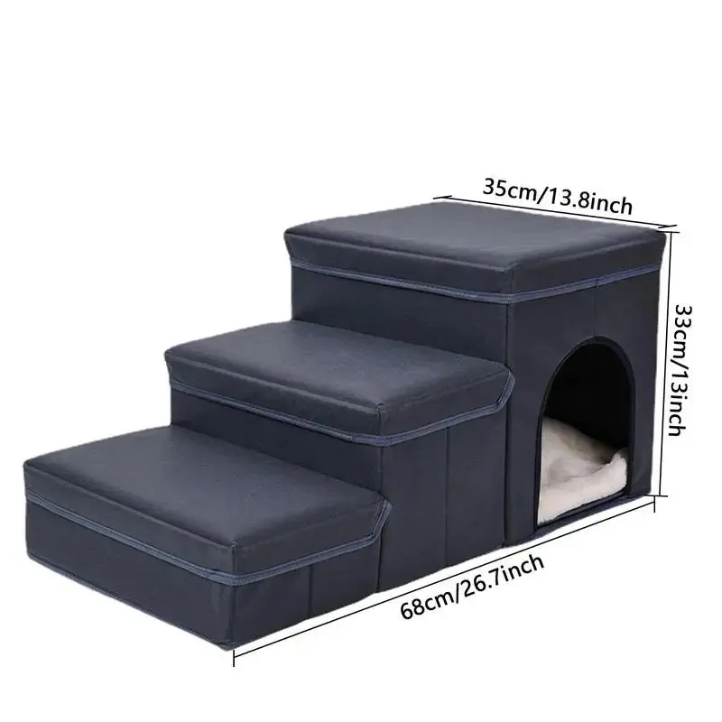 3 Steps Dog Stairs & Kennel