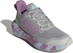 adidas Fortarun 2.0 Sneaker, Grey/Preloved Purple/Grey, 3.5 US Unisex Little Kid