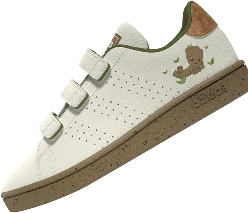 adidas Unisex-Child X Marvel Advantage Groot Sneaker