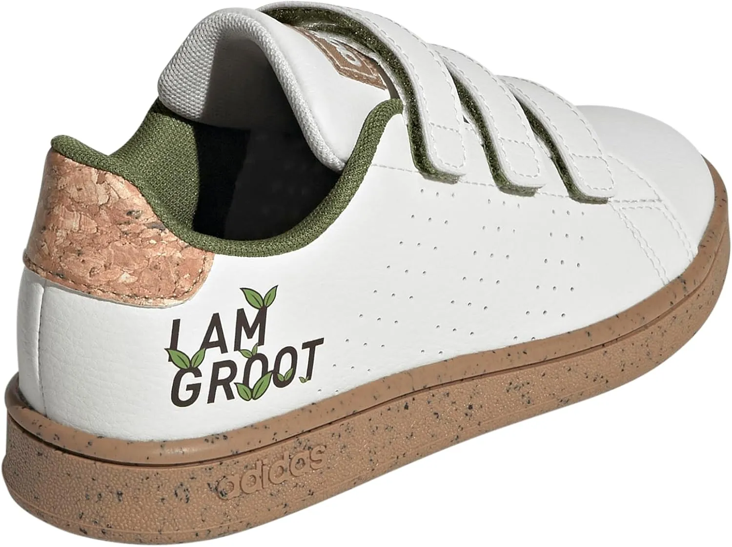 adidas Unisex-Child X Marvel Advantage Groot Sneaker