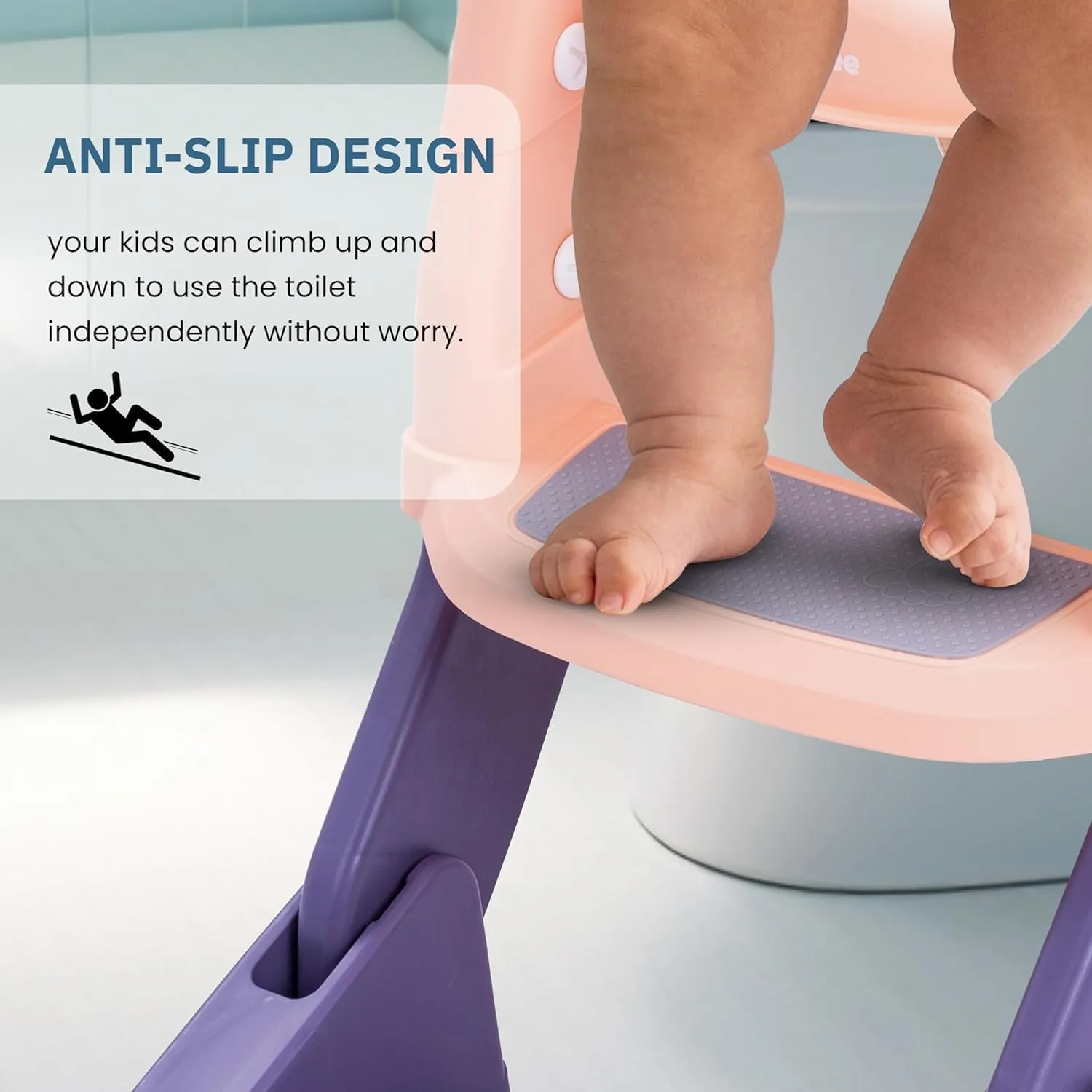 Adjustable Soft Toilet Training Ladder | Limited Stock Left! 🔥