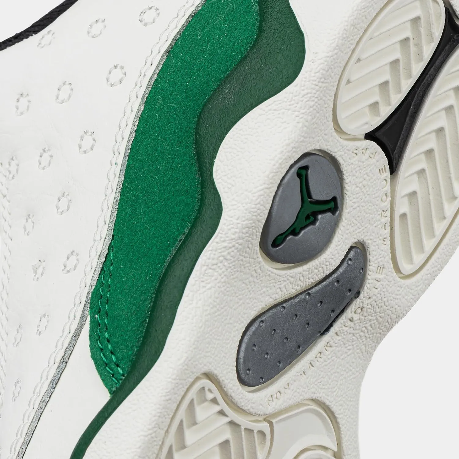Air Jordan 13 Retro Court of Legends Infant Toddler Lifestyle Shoes (Sail/Black/Pine Green)