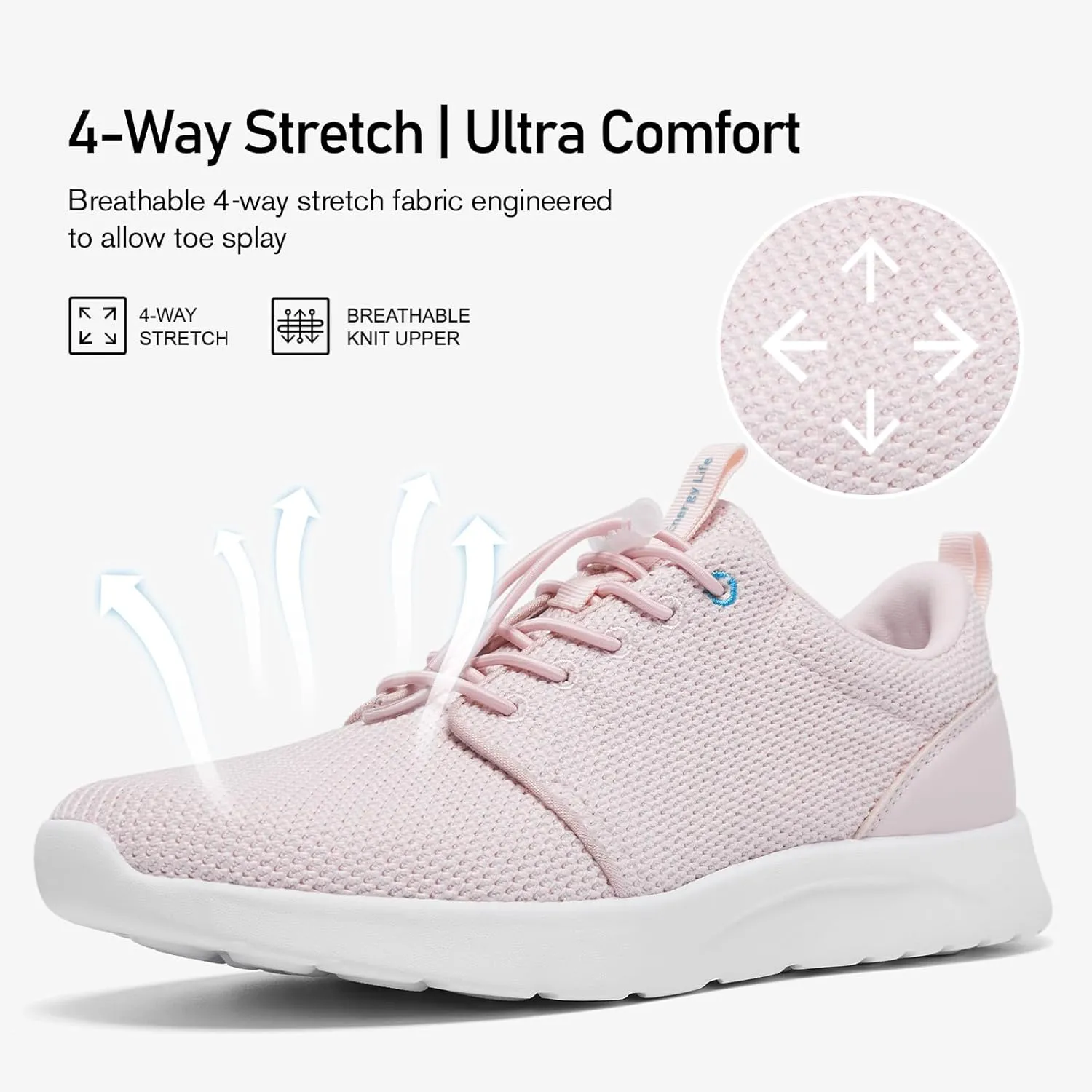 ALEADER Energycloud Ultra Light | Womens Slip On Walking Shoes Tennis Running Shoes