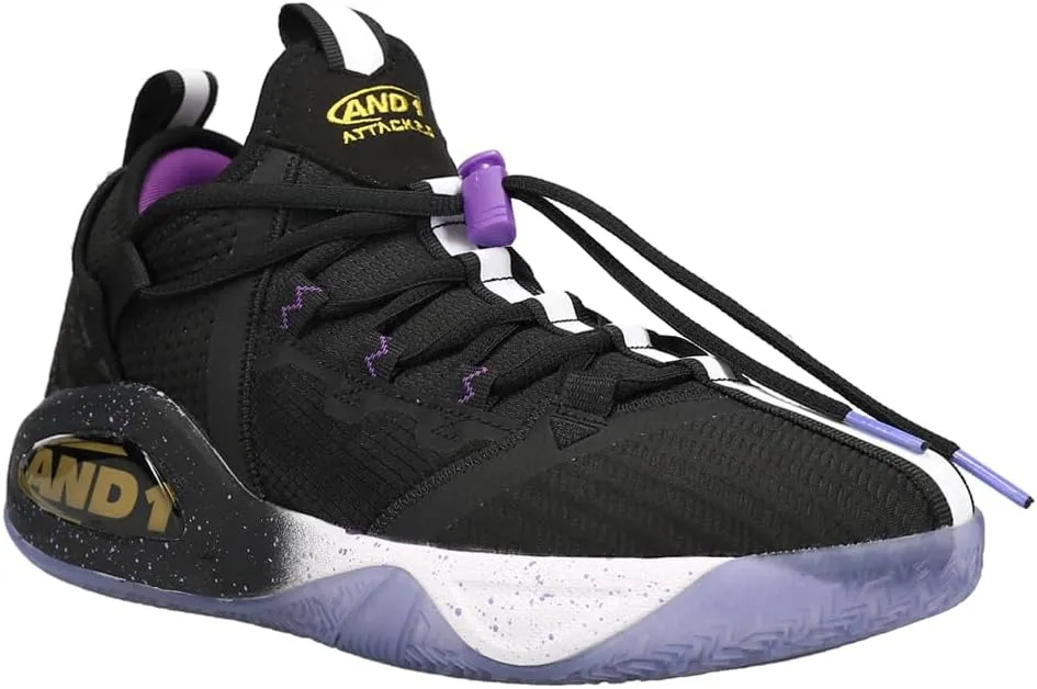 AND1 Attack 2.0 Men’s Basketball Shoes, Indoor or Outdoor, Street or Court