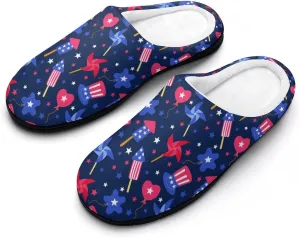 Anime Cactus Clog Slippers For Men Warm House Slippers Women Cotton Slippers Soft Bedroom Slip-On Shoes Indoor Outdoor