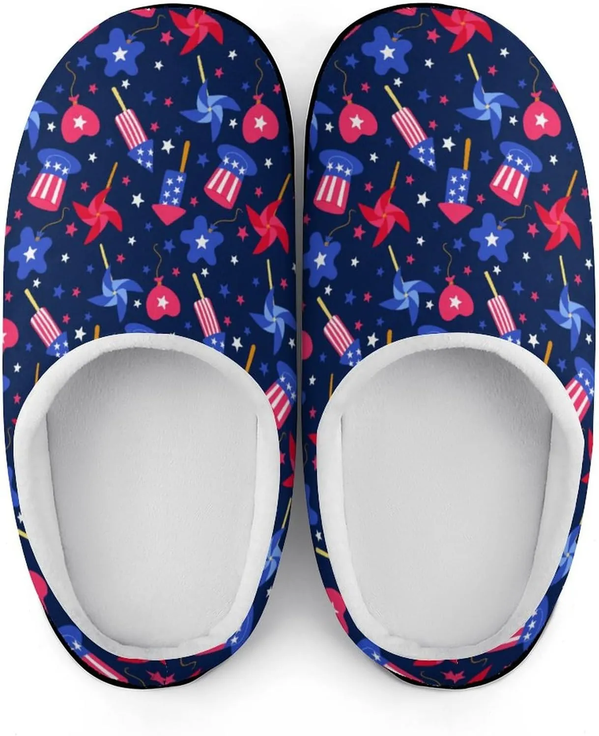 Anime Cactus Clog Slippers For Men Warm House Slippers Women Cotton Slippers Soft Bedroom Slip-On Shoes Indoor Outdoor
