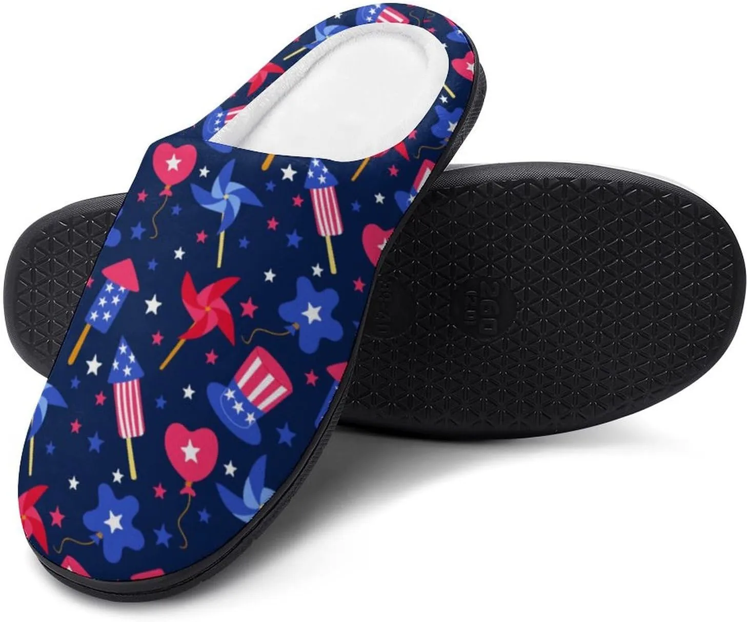 Anime Cactus Clog Slippers For Men Warm House Slippers Women Cotton Slippers Soft Bedroom Slip-On Shoes Indoor Outdoor