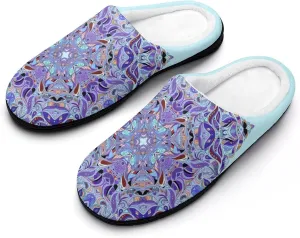 Anime Cactus Clog Slippers For Women Warm House Slippers Ladies Cotton Slippers Soft Home Slip-On Shoes Indoor Outdoor