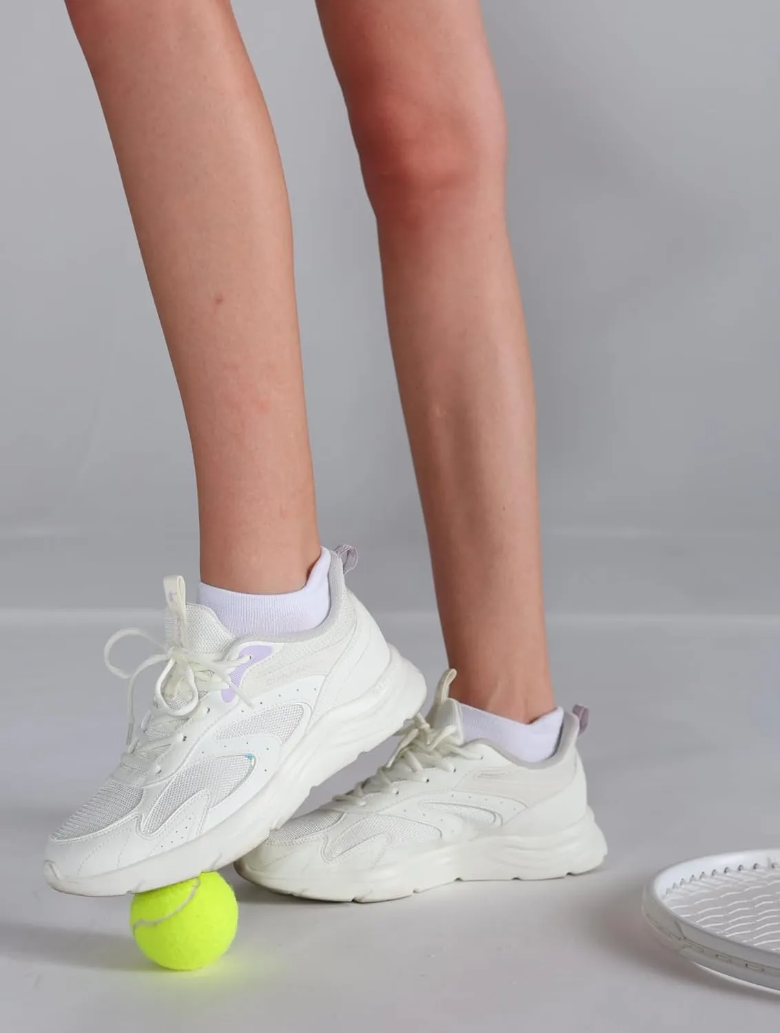 Ankle Socks Women Athletic No Show Socks Running Comfort Cushioned 5-Pairs