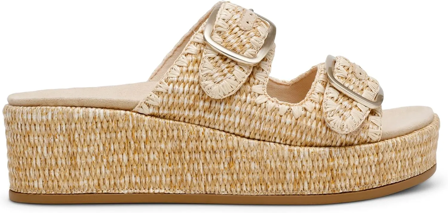 Anne Klein Women's Vineyard Espadrille Wedge Sandal