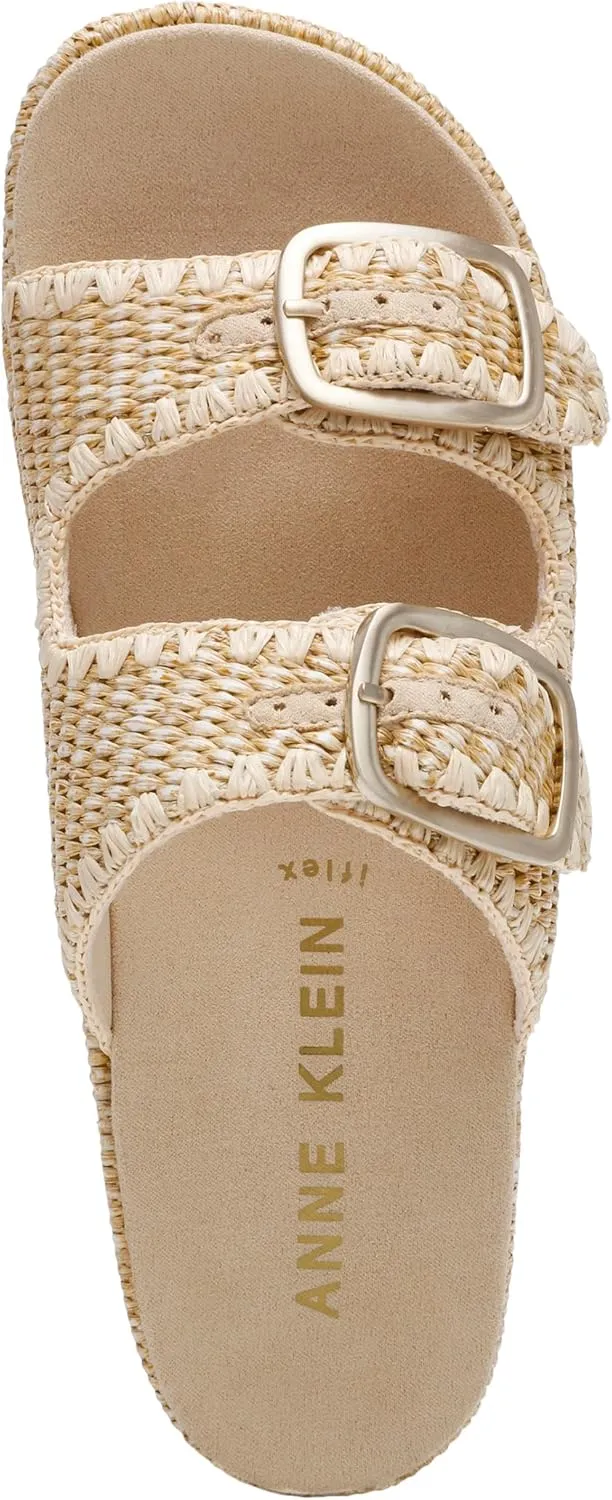 Anne Klein Women's Vineyard Espadrille Wedge Sandal