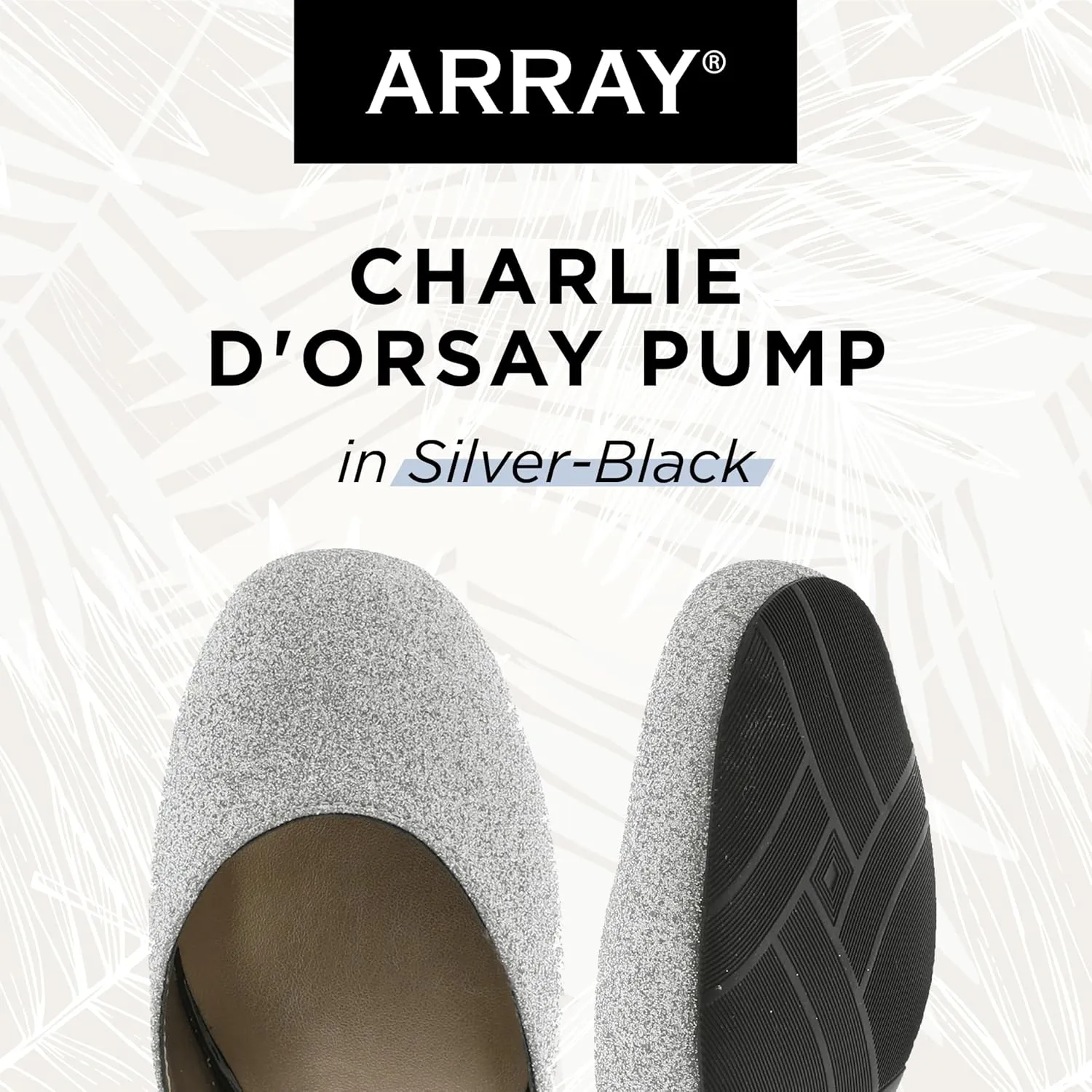 ARRAY Women's Charlie D'Orsay Low Heel Pump with Ankle Strap