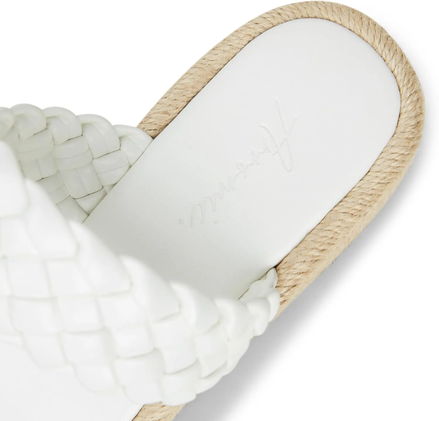 Arromic Women's Platform Wedge Sandals Braided Strap Slide Sandals for Women Casual Slip on Platform Wedges Slides Open Toe Beach Summer Sandals