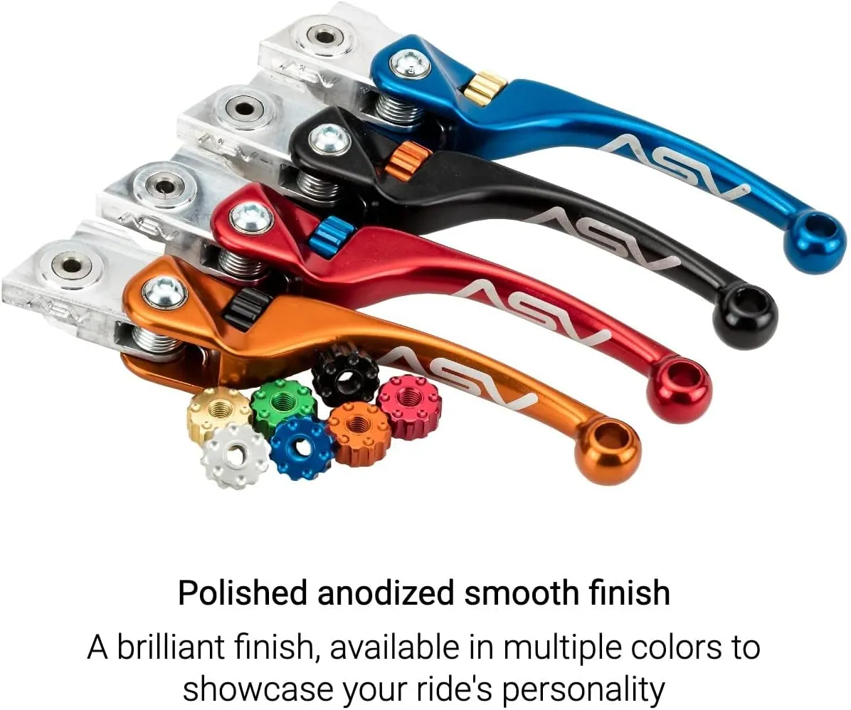 ASV Unbreakable F4 Off-Road Dirt Brake Lever # BDF413 - Orange