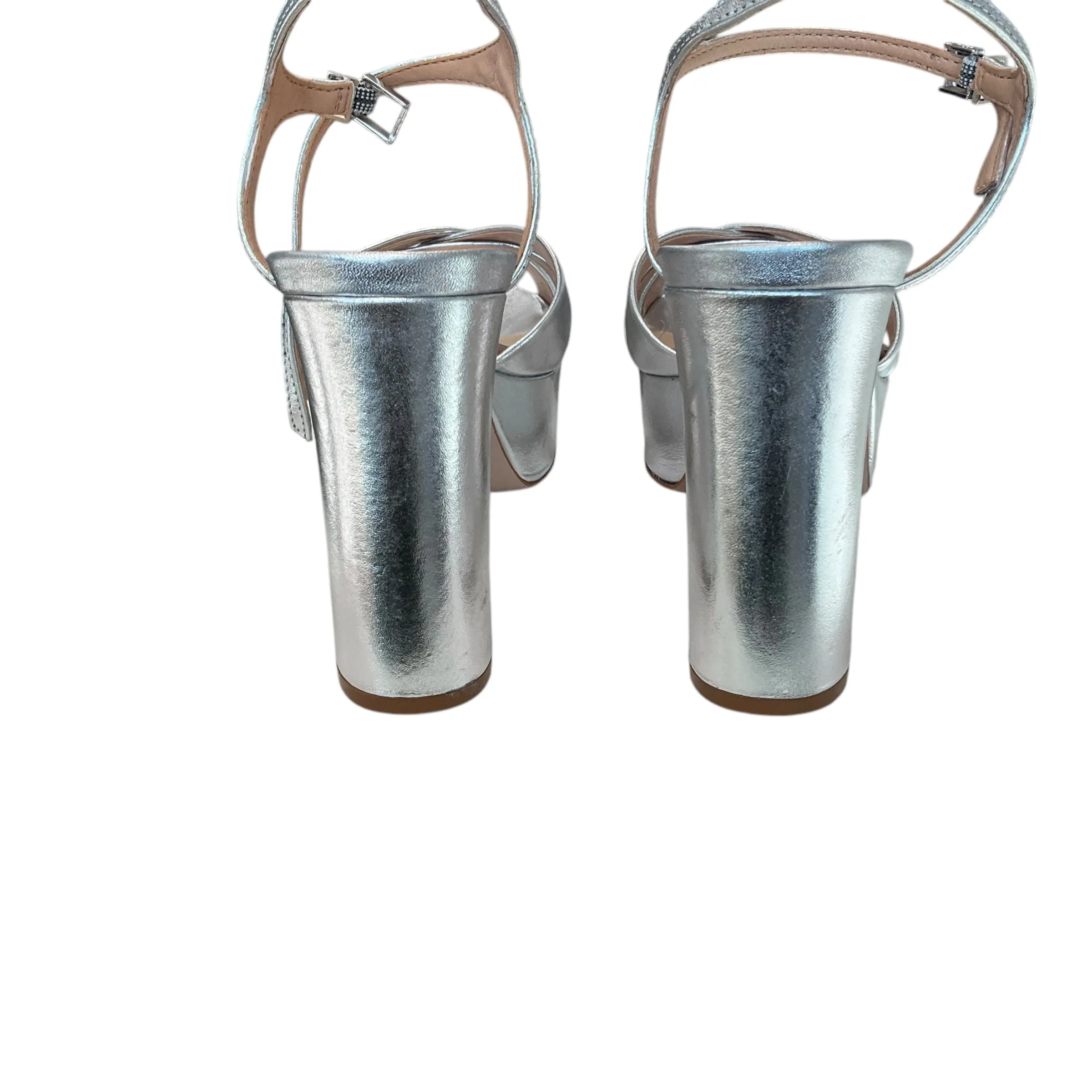 Authentic SIZE 7 Schutz shoes(silver)