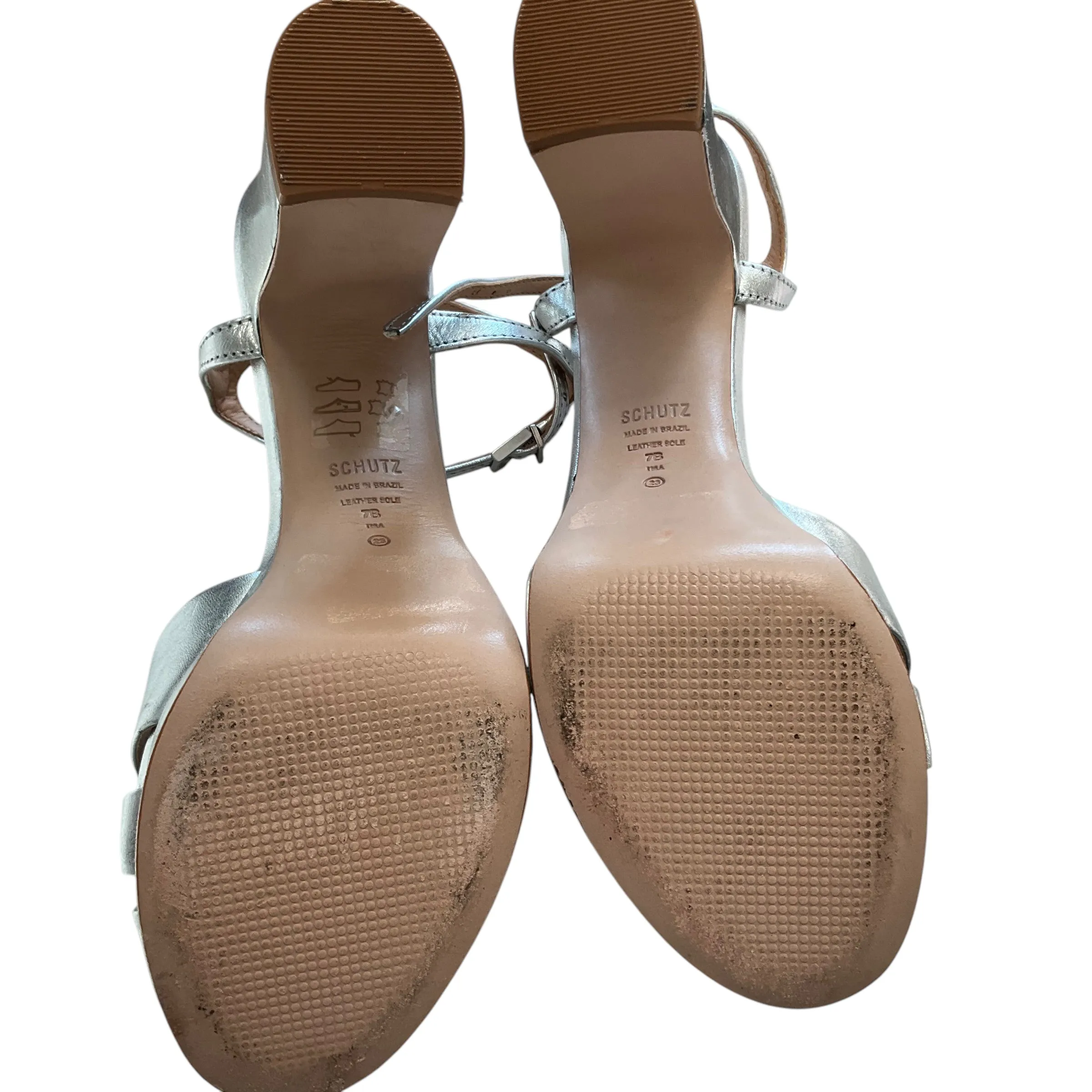 Authentic SIZE 7 Schutz shoes(silver)