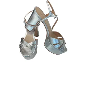 Authentic SIZE 7 Schutz shoes(silver)