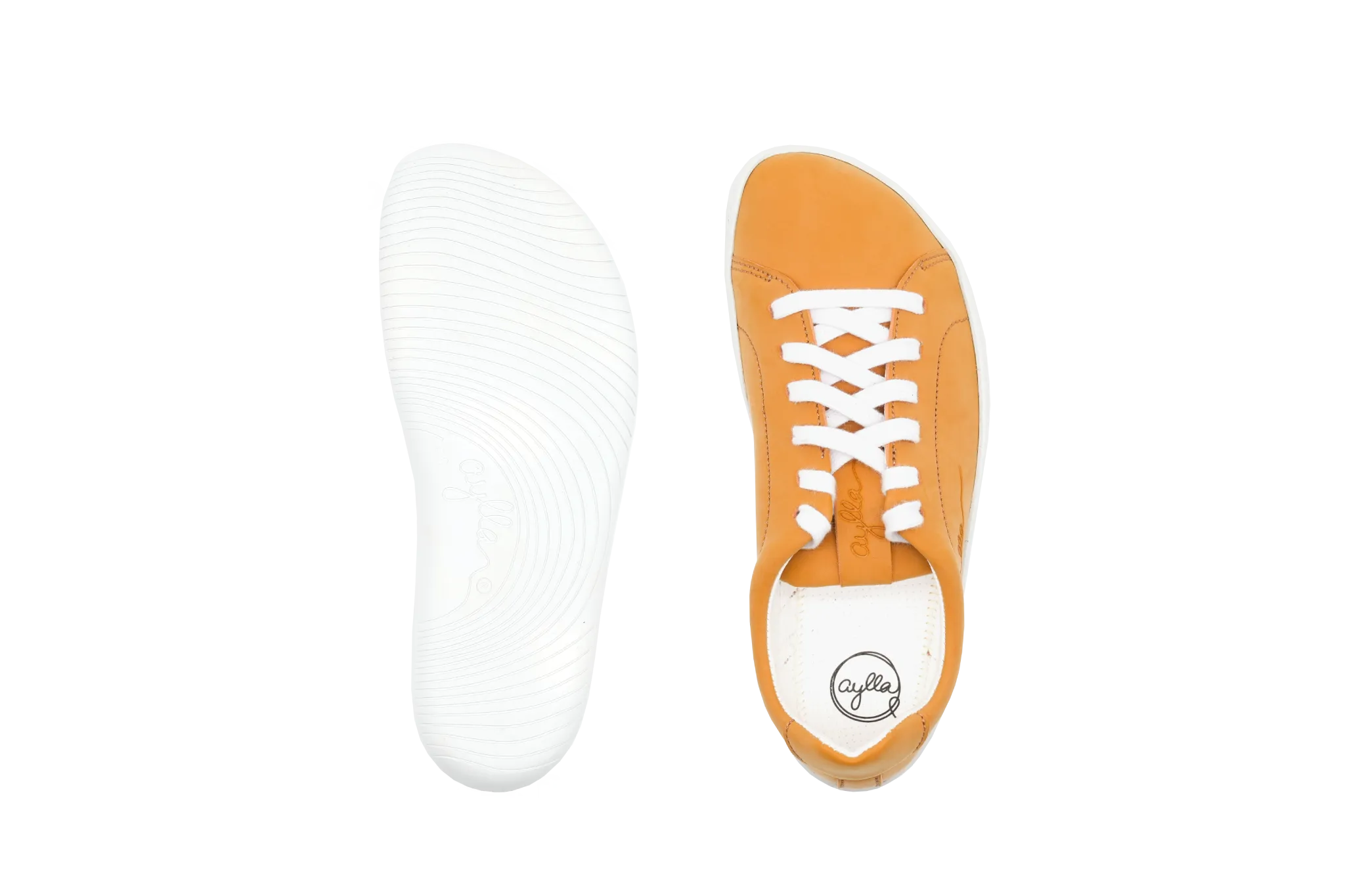 AYLLA BAREFOOT SNEAKER KECK VEGAN WOMENS - OCHRE 🌱