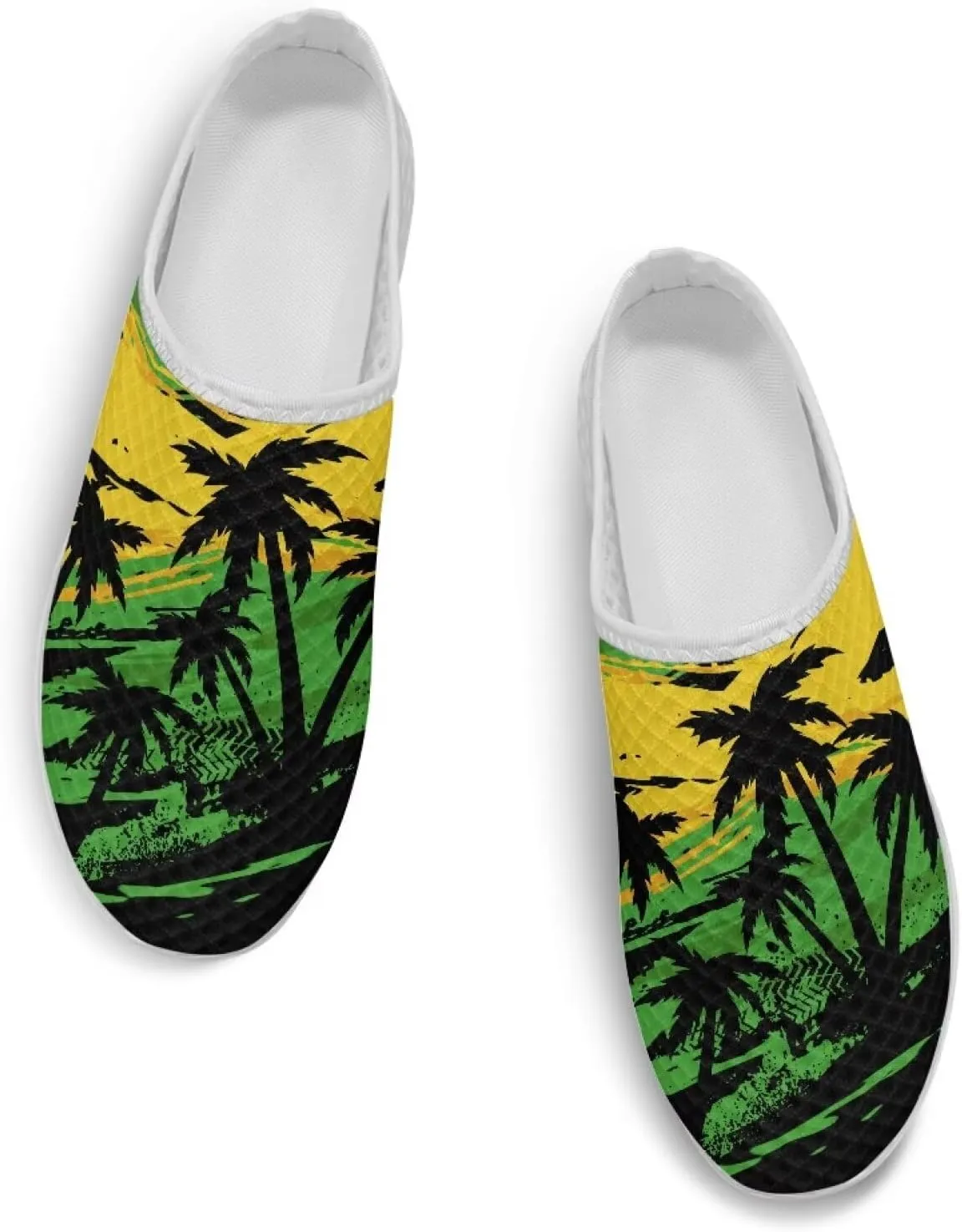 Backless Mesh Slip-On Mule Shoes for Women - Light, Comfort, Non-Slip, Easy Wear for Walking, Camping