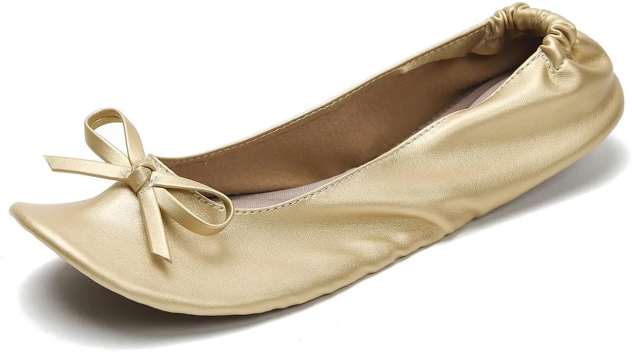 Ballet Flats Ballet Slippers Women Dance Shoes Womens Black Ballet Flats Ballerina Flats Foldable Flats for Women