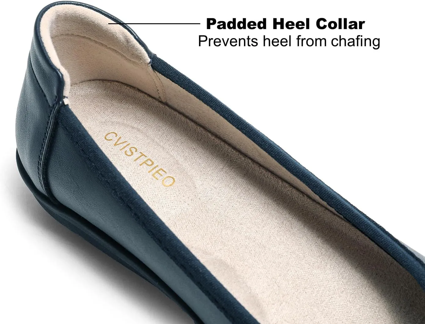 Ballet Flats Shoes for Women Dressy Casual Comfortable Lightweight Dress Shoes for Women Slip On Women's Flats Work Office