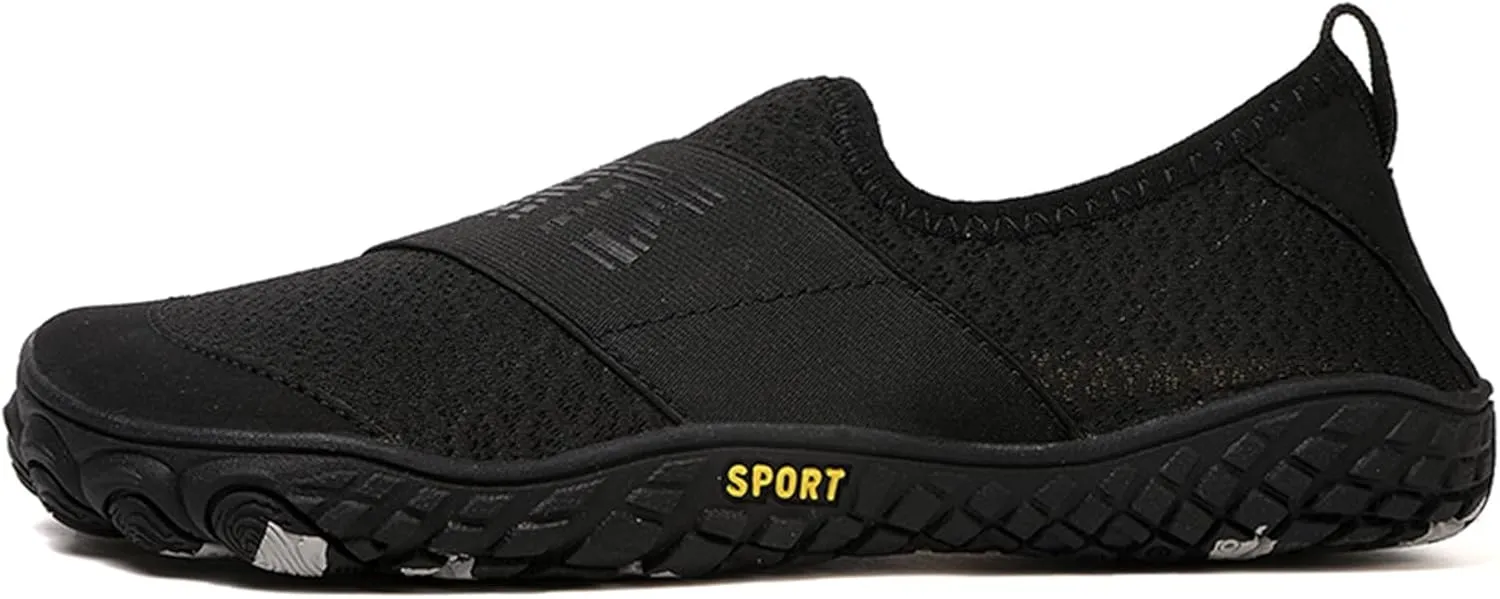 Barefoot Water Shoes for Women, Slip on Quick Dry Aqua Shoes for Swim Beach Hiking Boating River Outdoor Pool Gym