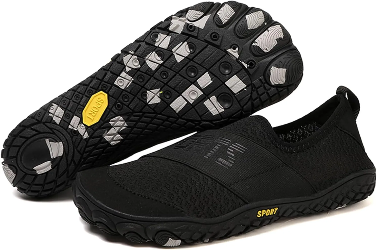 Barefoot Water Shoes for Women, Slip on Quick Dry Aqua Shoes for Swim Beach Hiking Boating River Outdoor Pool Gym