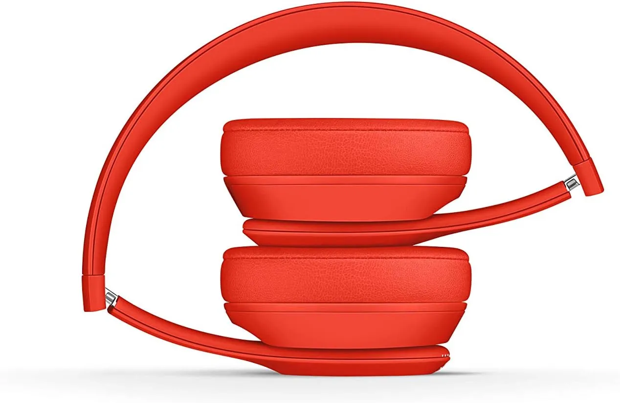 Beats Solo3 Wireless On-Ear Headphones - Apple W1 Headphone Chip, Class 1 Bluetooth, 40 Hours of Listening Time - (Product) RED (Previous Model)