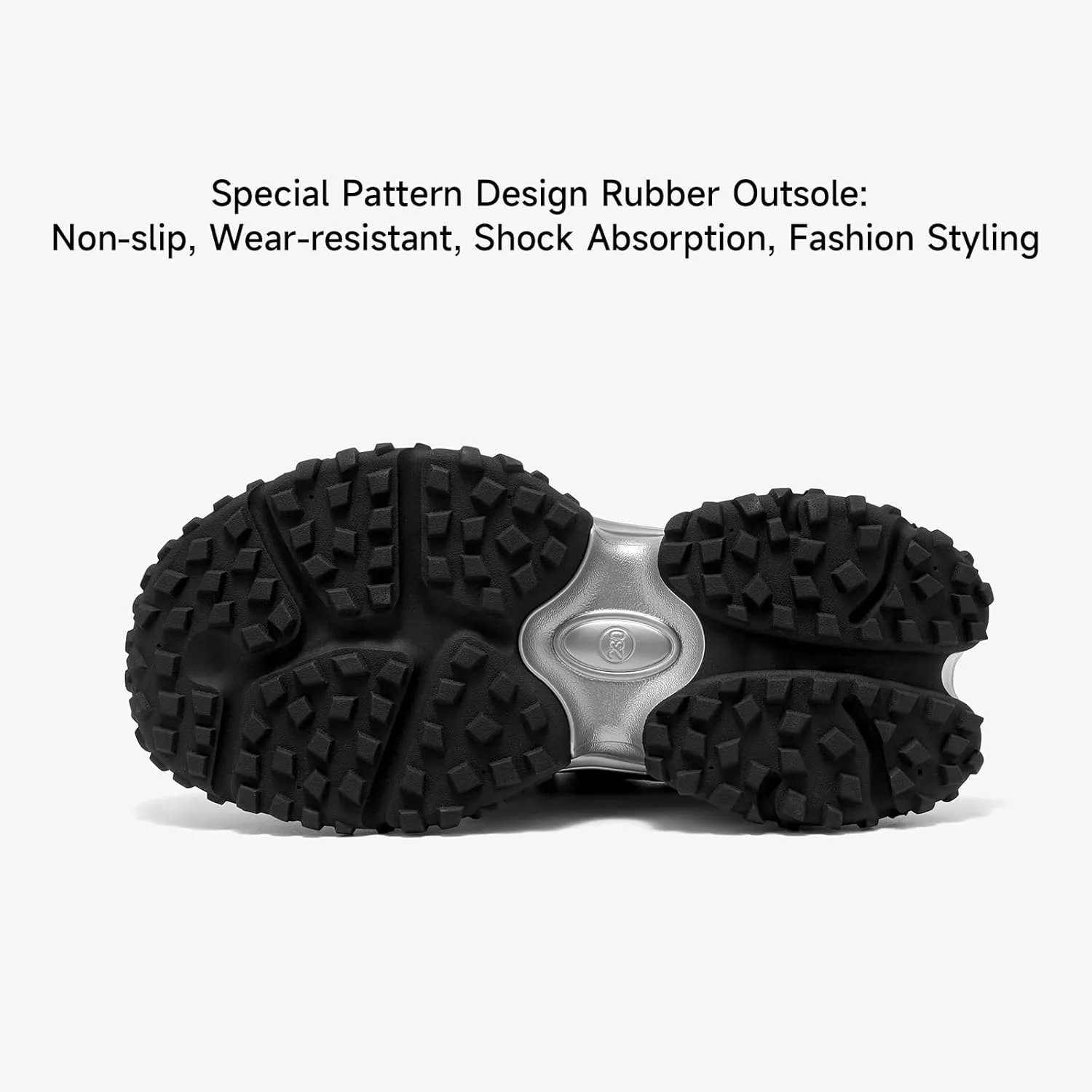 BEAU TODAY Chunky Sneakers for Women,Fashion Platform Walking Sneakers,Comfortable Arch Support Tennis Dad Shoes