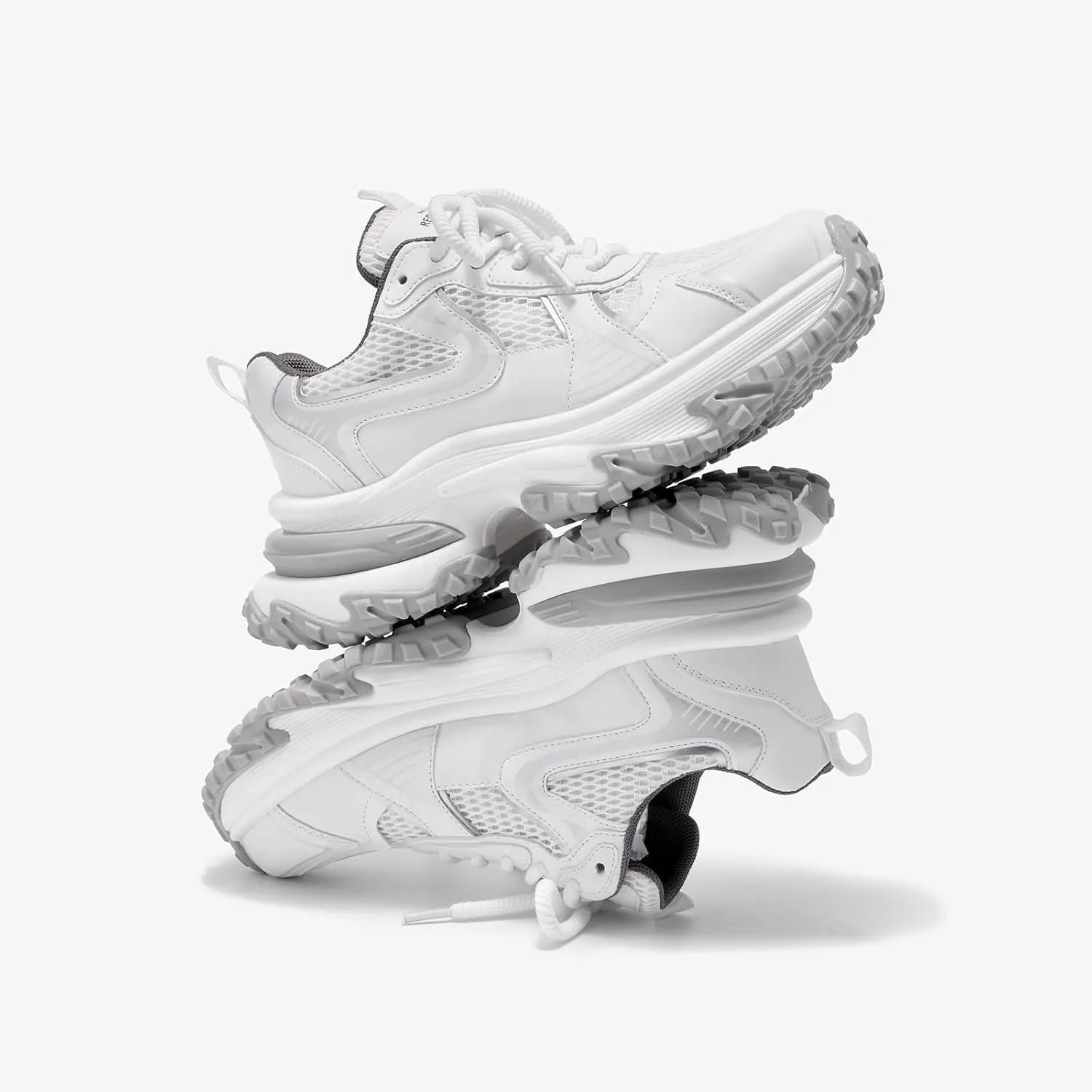 BEAU TODAY Chunky Sneakers for Women,Fashion Platform Walking Sneakers,Comfortable Arch Support Tennis Dad Shoes