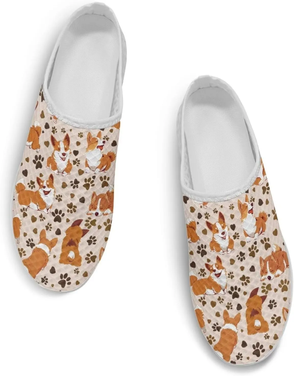 Binienty Women Wide Width Mesh Slippers Fashion Slip on Mule Shoes Breathable Ladies Outdoor Garden Loafers