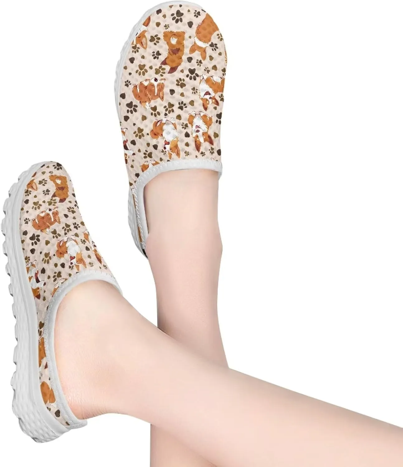 Binienty Women Wide Width Mesh Slippers Fashion Slip on Mule Shoes Breathable Ladies Outdoor Garden Loafers