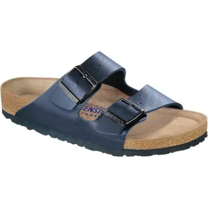 Birkenstock 5106 Arizona Soft Footbed - Navy Birko Flor