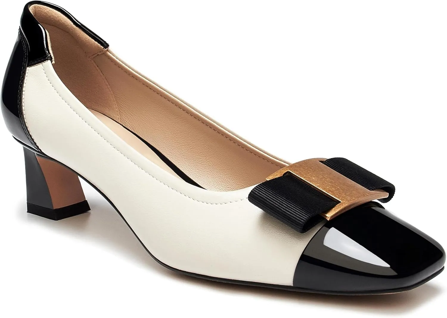 Black Dressy Shoe,Pumps for Women,Low Heel Pump,2 Inch,by ImIronMonique