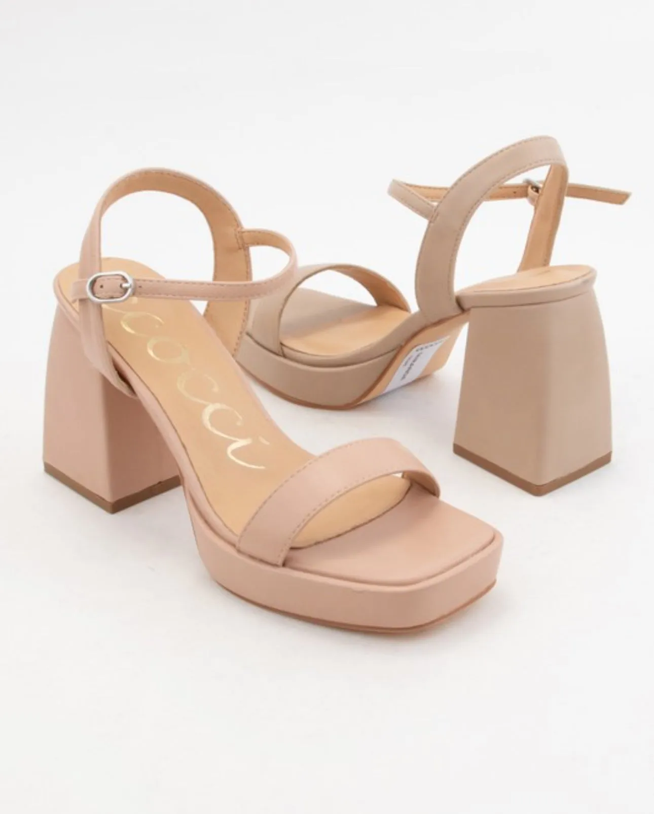 Blush Platform Heel