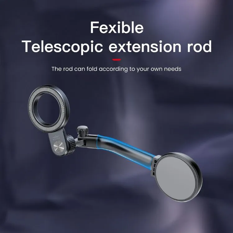 BRAVE Foldable, Non Slip Magnetic Car Phone Holder, Adjustable Magsafe Car Mount - BHL 51