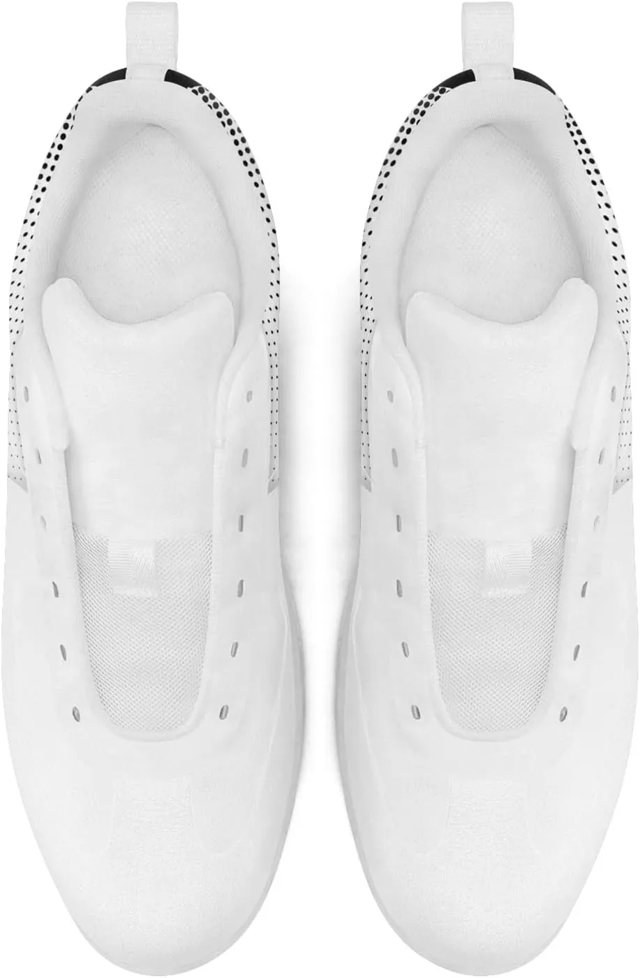 Breathable Golf Shoes for Men, Artistic Design Women's Spikeless Golf Sneakers with Heel Ventilation Sport Trainers