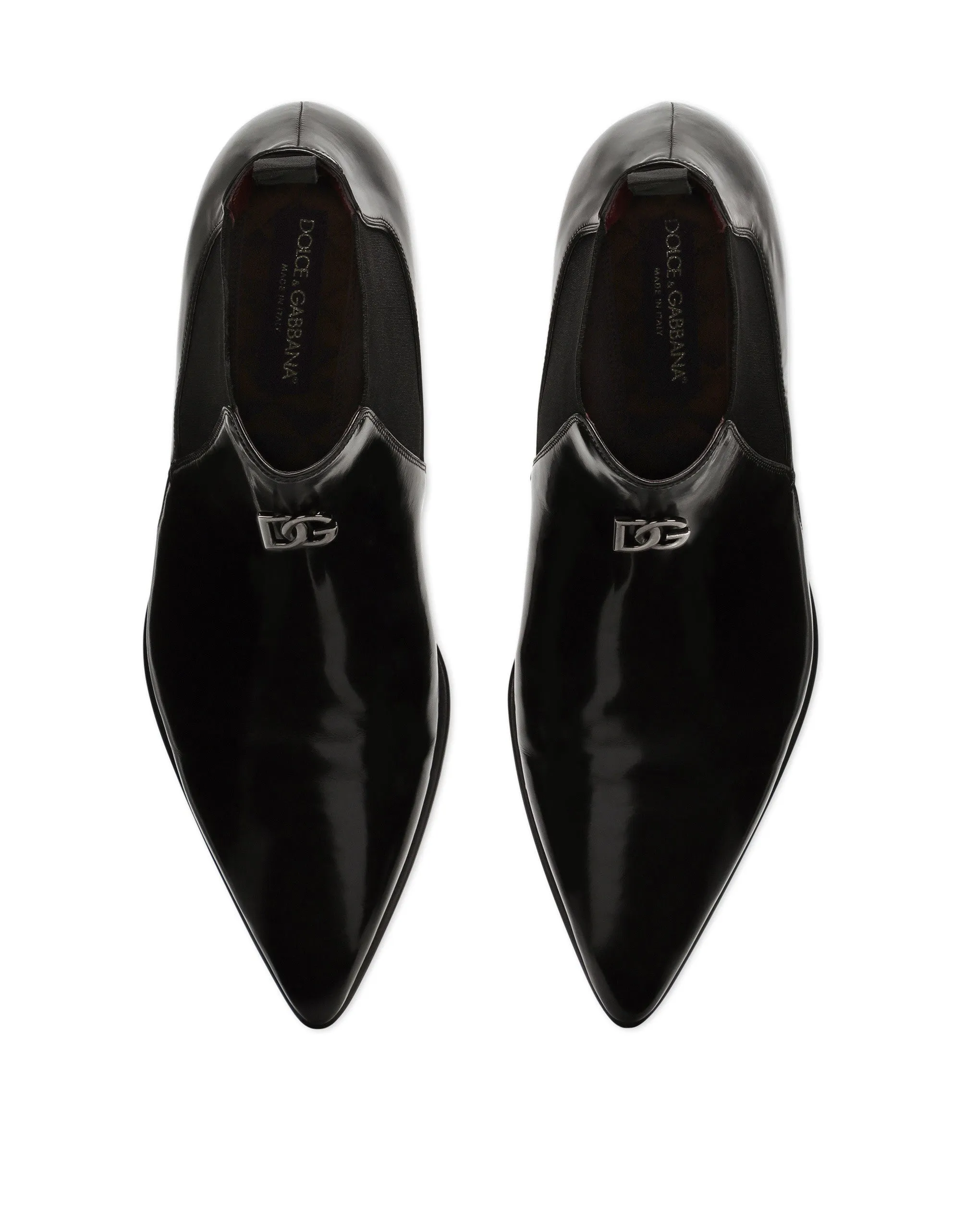 Brushed calfskin nappa Achille ankle boots