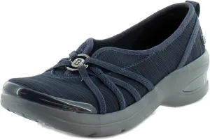 Bzees Womens Rosie Shimmer Slip-On