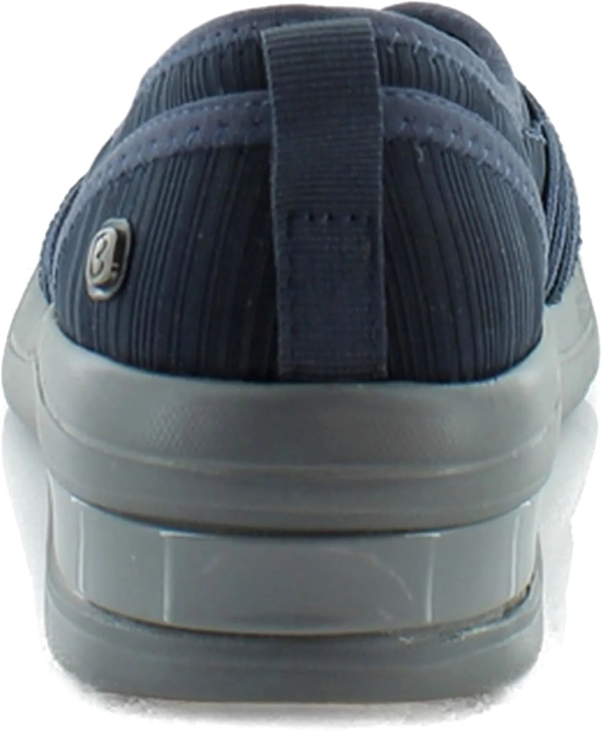 Bzees Womens Rosie Shimmer Slip-On