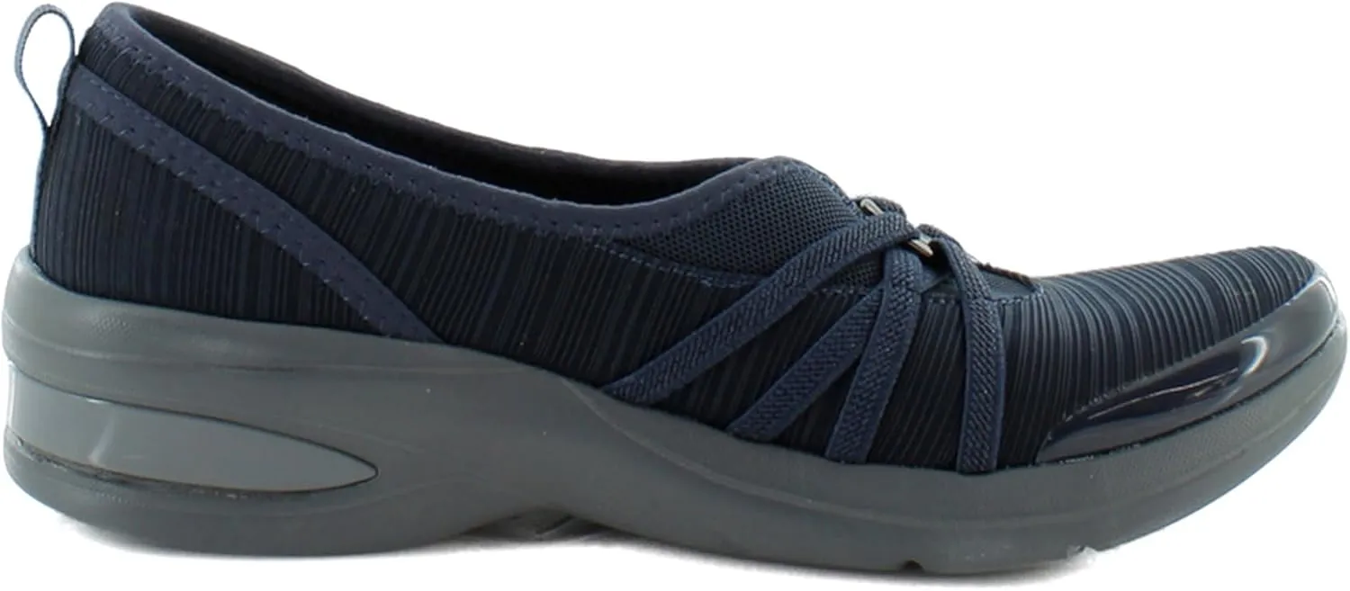 Bzees Womens Rosie Shimmer Slip-On