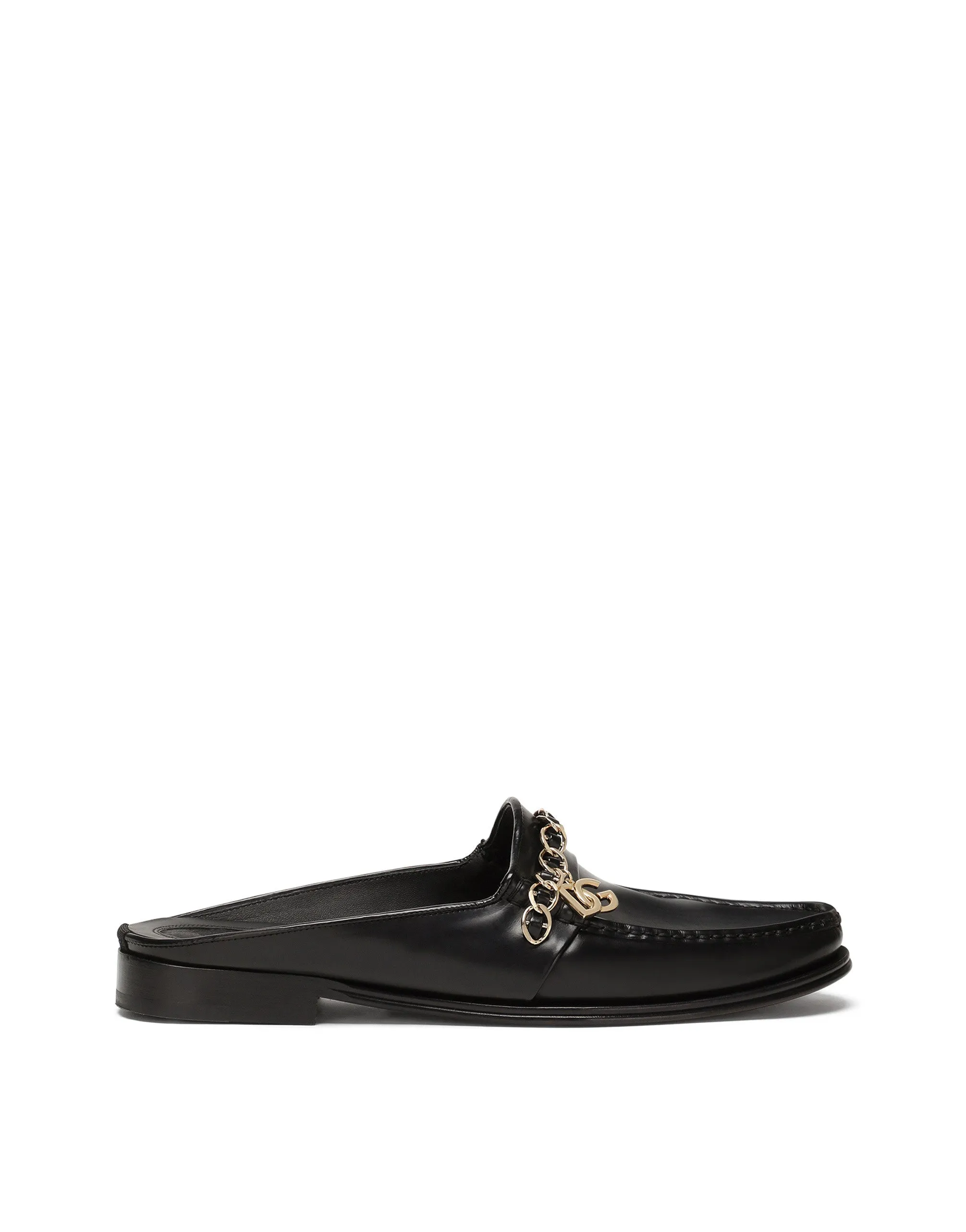 Calfskin nappa Visconti slippers