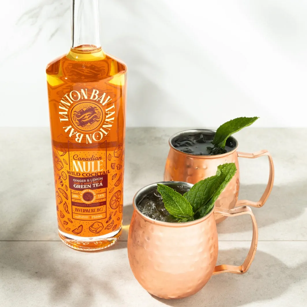 Canadian Mule - Ginger Matcha Tea Infused Cocktail