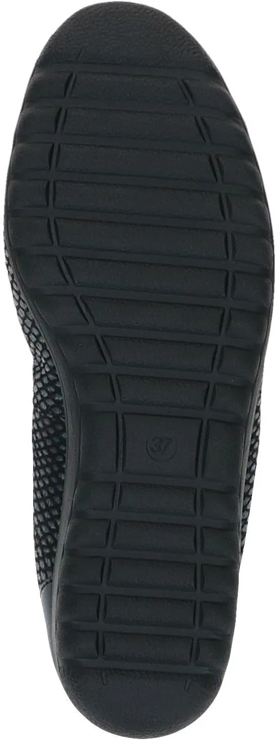 CAPRICE Women's Closed Ballet Flats Wedge