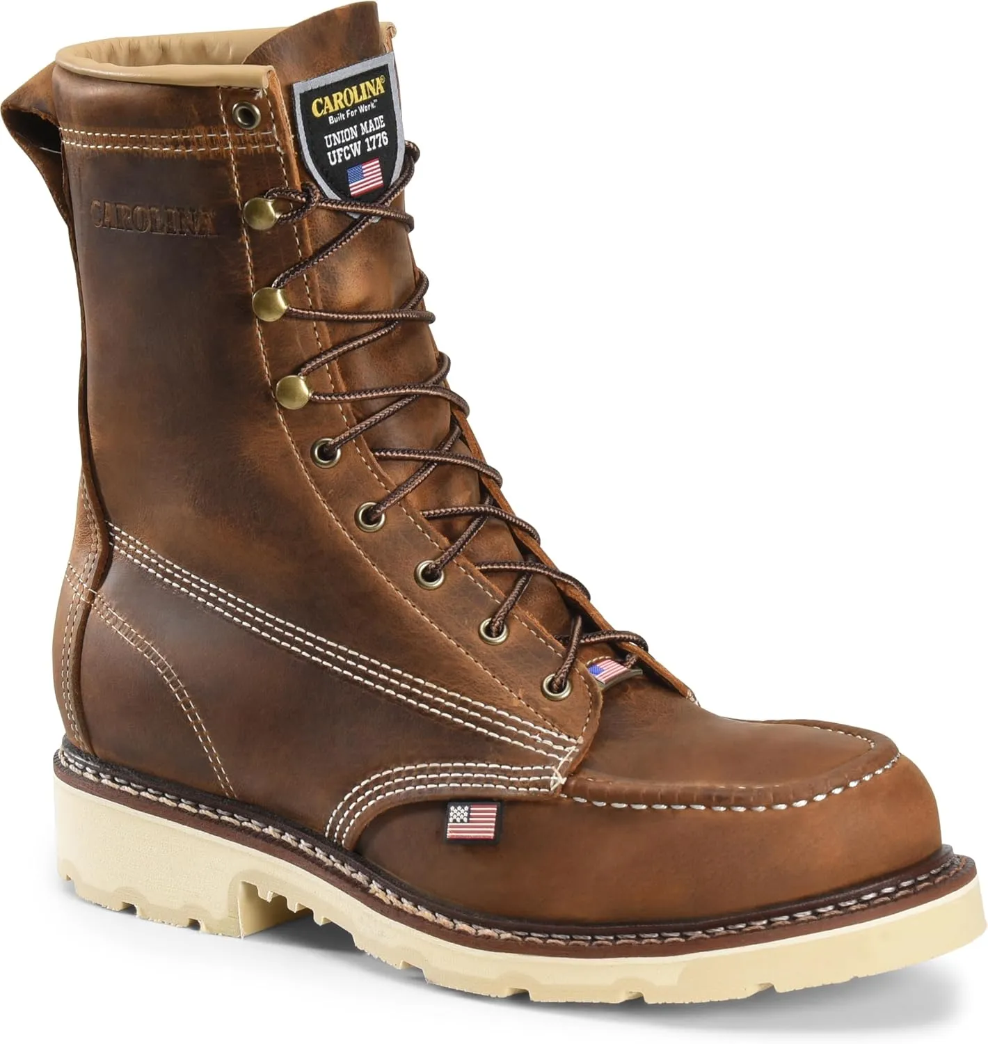 Carolina Men's Ferric 8 Inch Soft Toe Work Boot