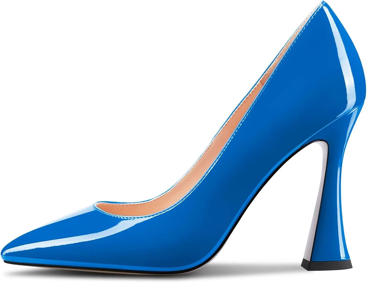 Castamere Women Stiletto High Heel Pointed Toe Slip-on Pumps Sexy Dress Classic 3.9 Inches Heels