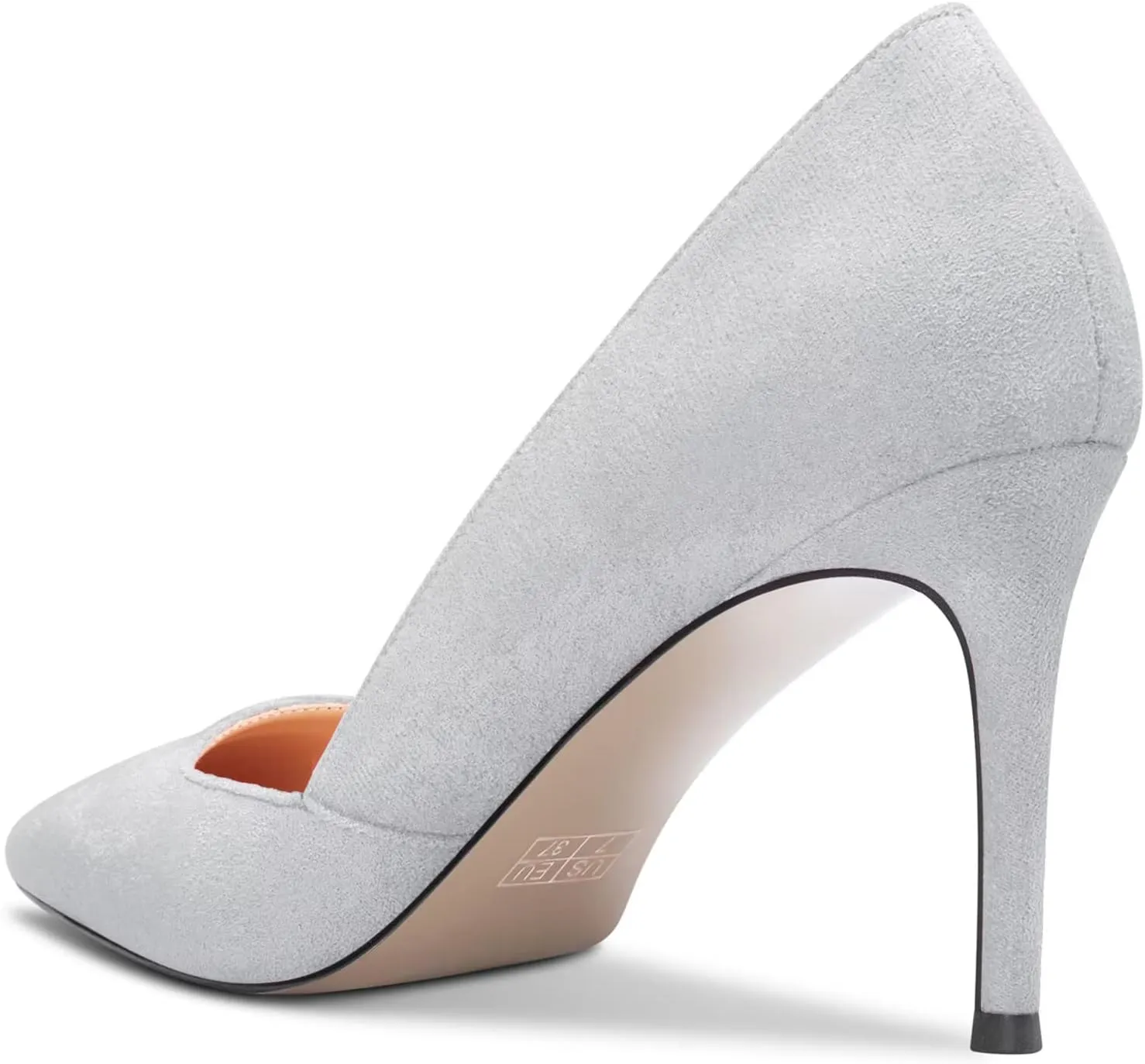Castamere Women Stiletto High Heel Square Toe Slip-on Pumps Wedding Dress Classic 3.3 Inches Heels
